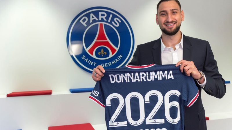 Gianluigi Donnarumma w PSG!