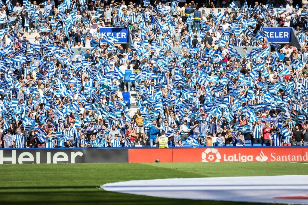 Real Sociedad - Kibice 1