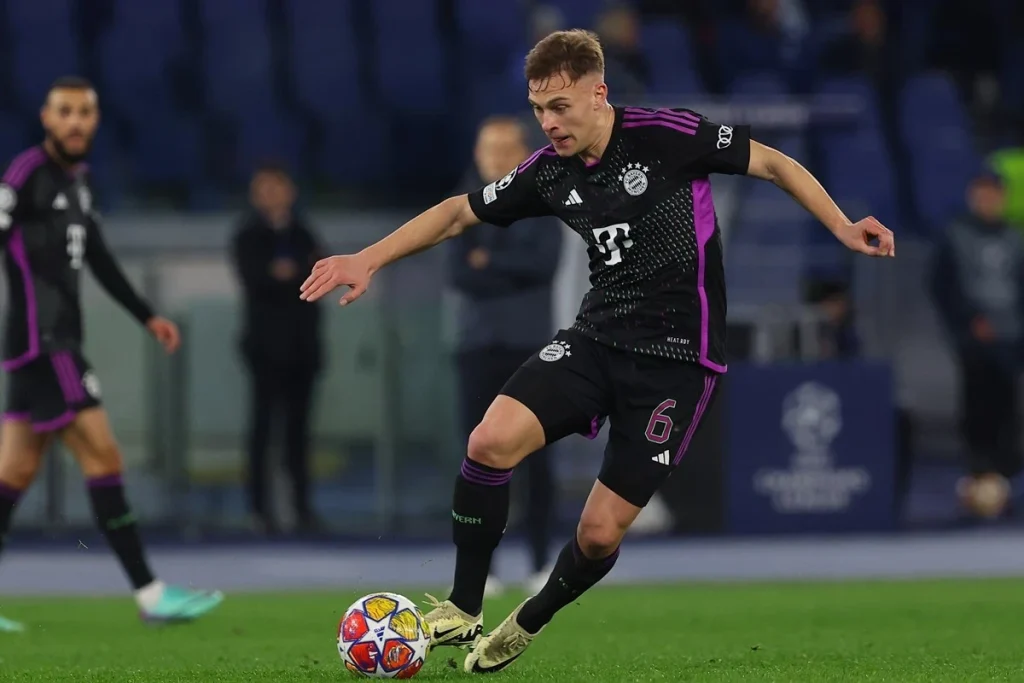 Bayern Monachium – PSG w liczbach. Statystyki ze spotkania (06.05.2026) Bayern Monachium - Joshua Kimmich 2