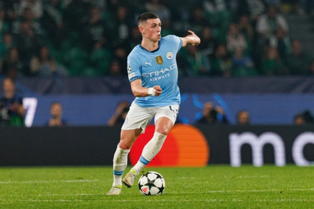 Manchester City – Paris Saint-Germain sędzia. Kto poprowadzi mecz? (14.10.2026) Manchester City - Phil Foden 1